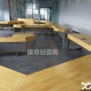 新区硕放豪华装修二楼厂房出租带环氧可无尘