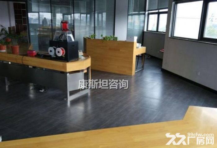 新区硕放豪华装修二楼厂房出租带环氧可无尘-图2