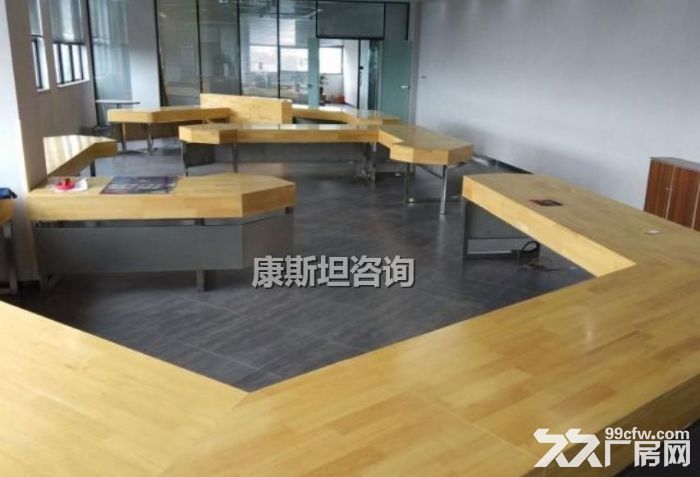 新区硕放豪华装修二楼厂房出租带环氧可无尘