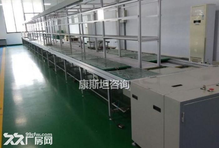 新区硕放豪华装修二楼厂房出租带环氧可无尘-图3