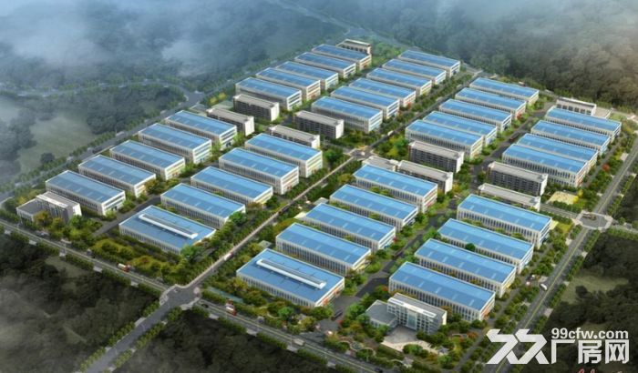 锡山区云林4000平（三跨）单层钢结构厂房出租-图2