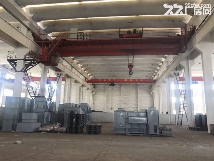 硕放2400平重机械厂房、带多部行车、层高15米、配电100kv-图2