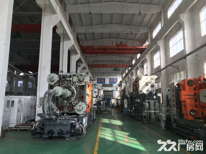 新区梅村1900平标准机械厂房对外出租 20吨行车 精装办公-图3