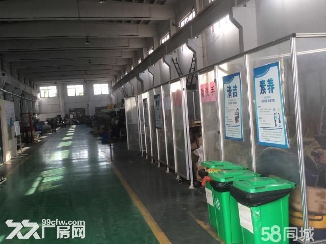 新区梅村10000平独栋标准机械厂房 环氧地坪 可分租