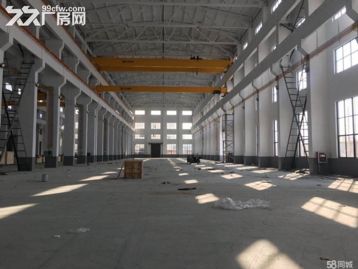 独栋双跨6000单层机械厂房带50吨行车