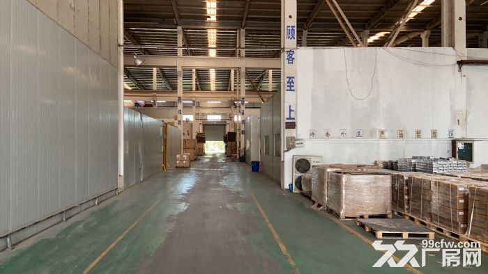 新区旺庄2100平、标准机械厂房出租！-图3