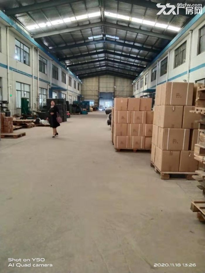 锡山区安镇大成工业园区B一楼厂房1500平，可做环评国土